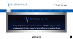 Desktop Screenshot of orisekspine.com